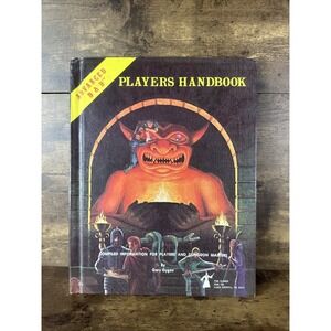 Dungeons and Dragons: Players Handbook (1980 Print) Hardcover Fast Safe Shippin